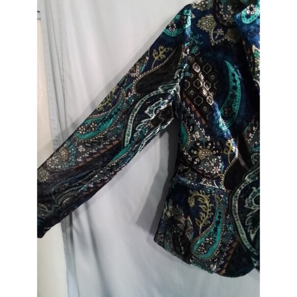 Chico's Blue jacket - Picture 5 of 6